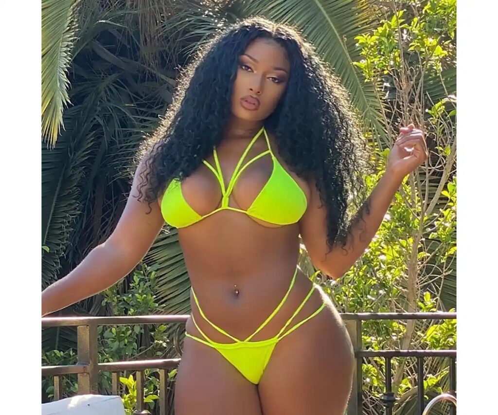 Megan Thee Stallion returns to Instagram with sultry swimsuit photos